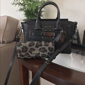 New Swagger 27 Rivet Studded Satchel Set MSRP$875!